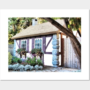 English Garden Cottage Winnipeg No.2 Posters and Art